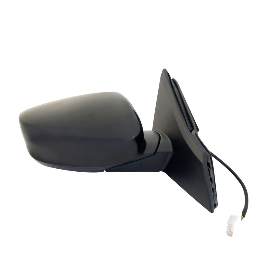 Fit System Mirror Passenger Side for Honda Accord Coupe LX-S, Textured Black w/PTM Cover, Foldaway, w/o Turn Signal w/o Aspherical Lens, Power