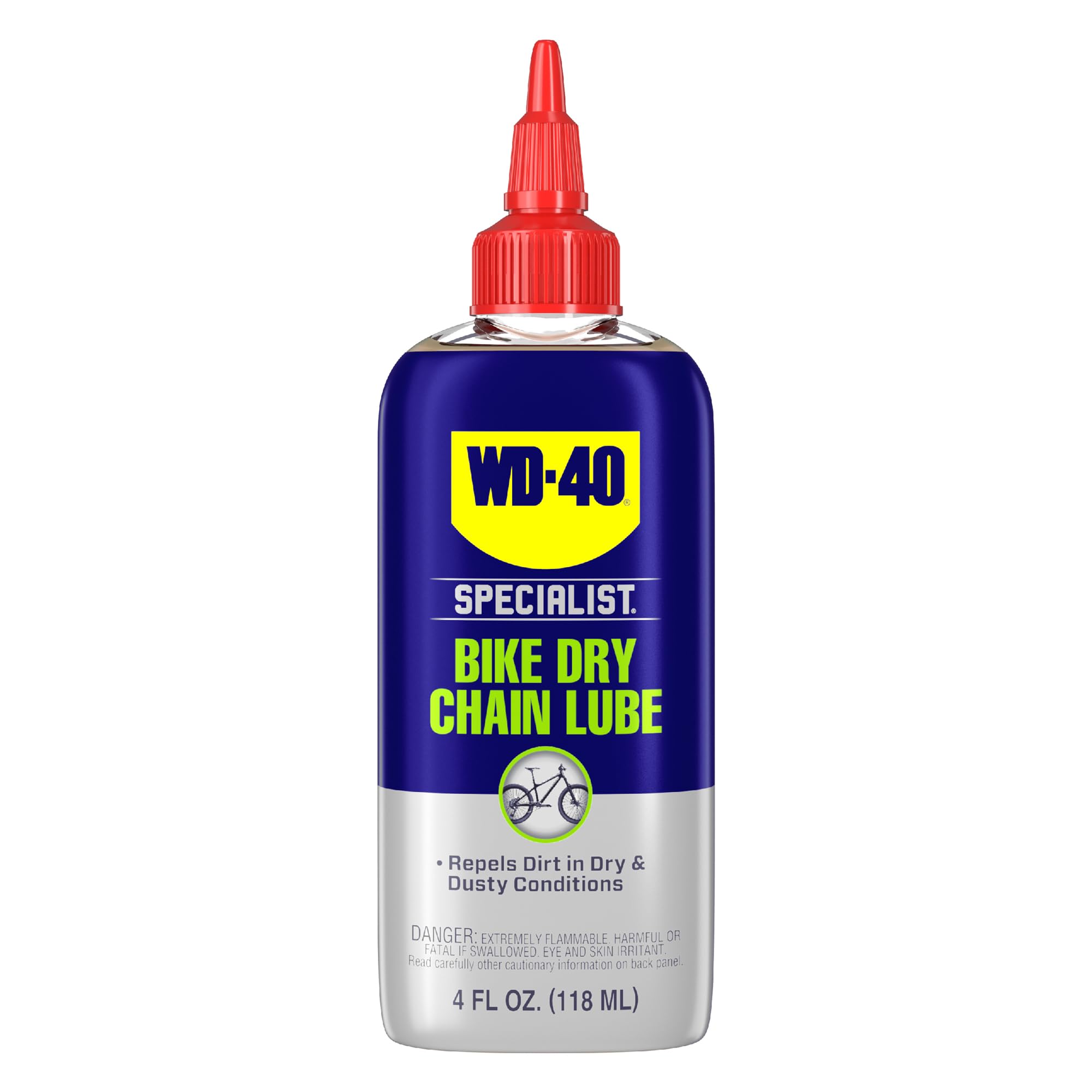 Bike Dry Chain Lube WD-40 Specialist, 4 OZ