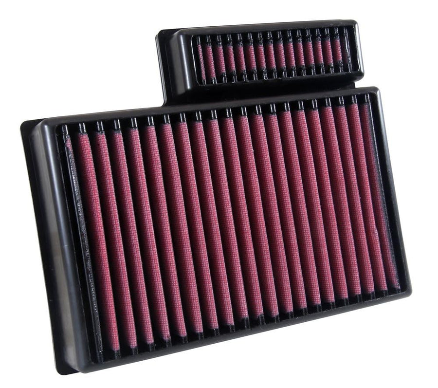 High-Flow K&N Original Lifetime Engine Air Filter: Increase Power: Premium, Washable: Compatible with 2015-2024 FORD: Transit 150, Transit 250, Transit 350, 33-5024