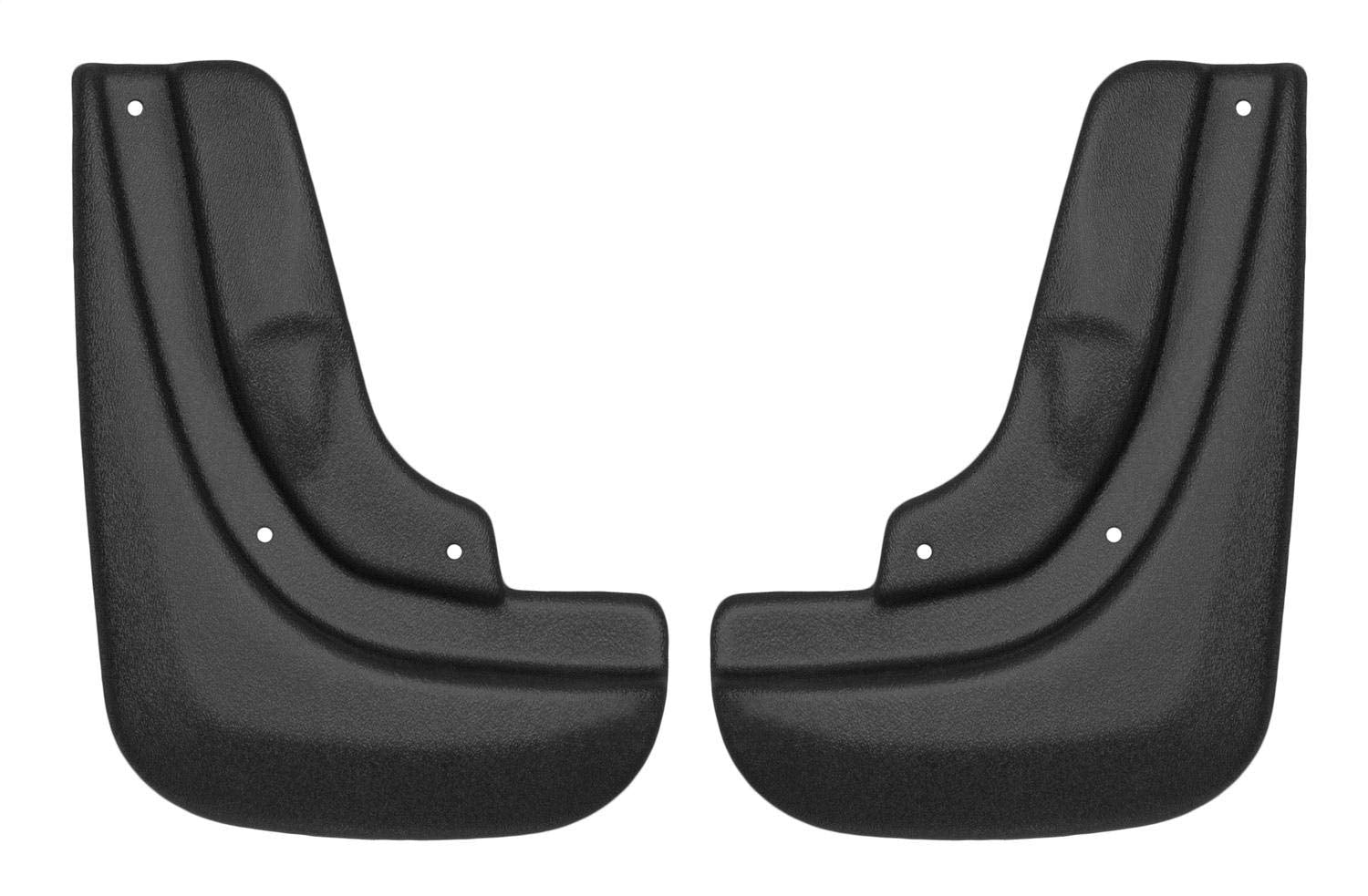 Front Mud Guards - Husky Liners | 2011-2021 Jeep Grand Cherokee w/OEM Fender Flares, Front Set - Black, 2 Pc | 58111