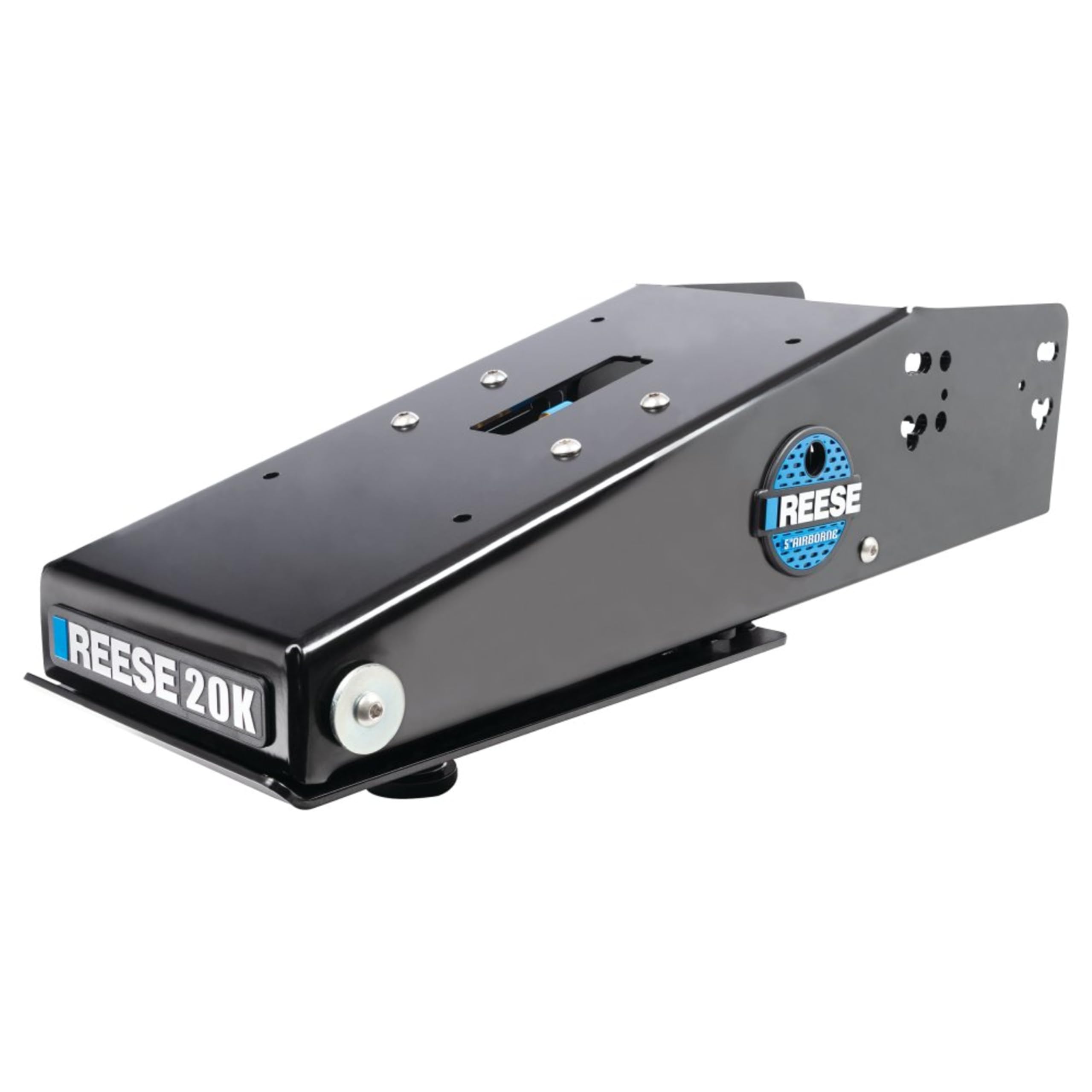 5th Wheel Airborne Reese Towpower 94420 Pin Box, 20,000 lbs. Capacity, Air Ride Technology, Compatible with Lippert (1621, 1716, 0719, Rhino Pattern), Fabex PB 600 Series