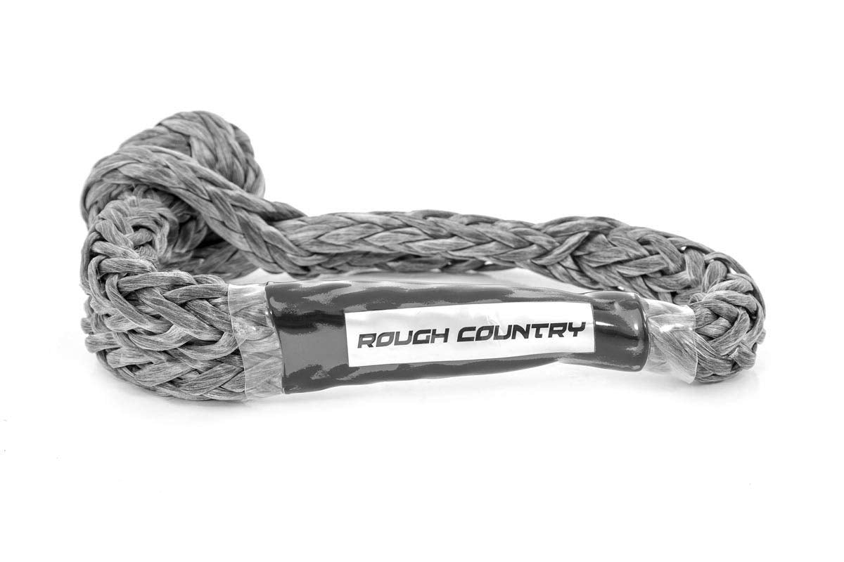 Soft Synthetic Shackle Rope Rough Country | 7/16" | Gray - RS135