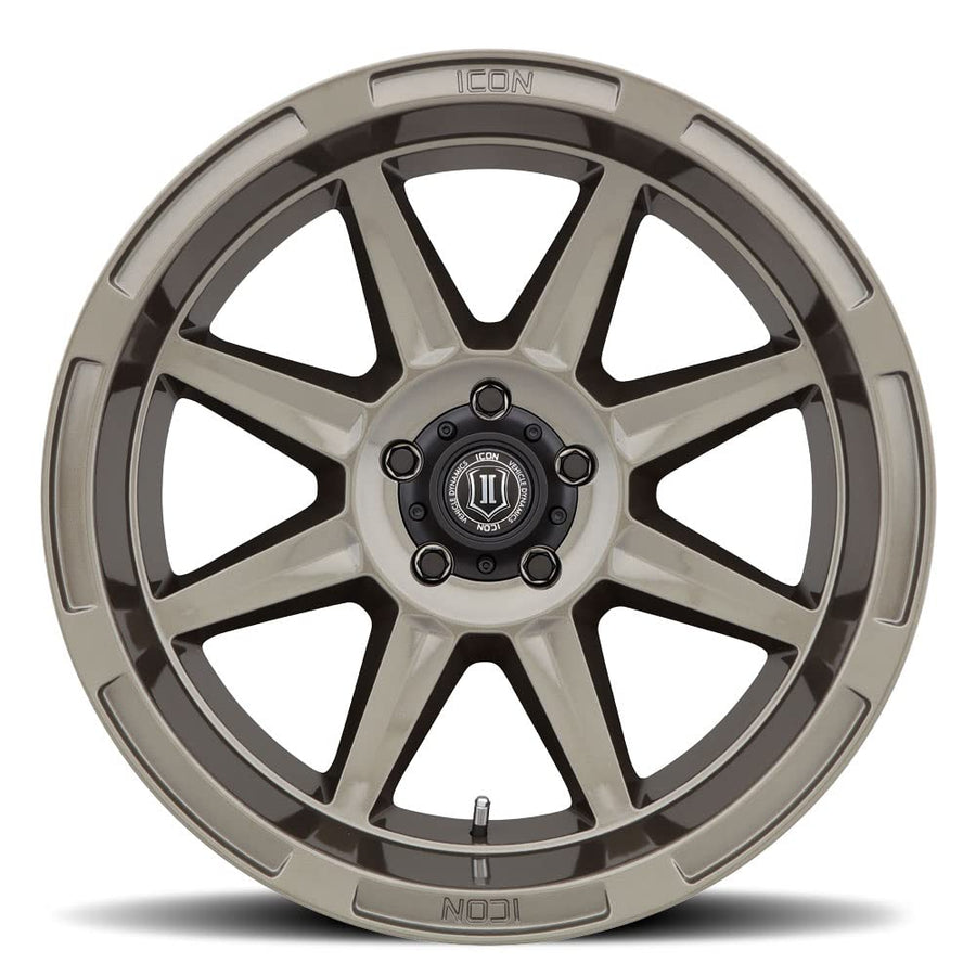 ICON Alloys Bandit, 20 x 10/5 x 5, Gloss Bronze, 24mm Offset, 4.5" BS, 6020107345BG