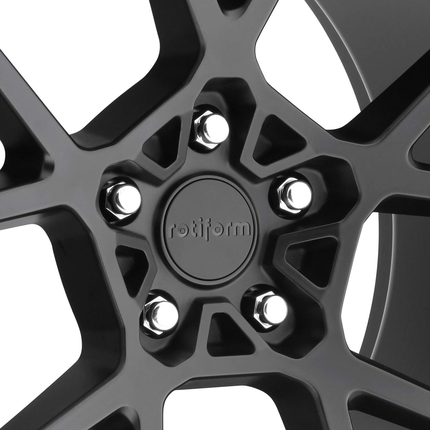 R139 Rotiform KPS 18x8.5 5x112 +45mm Matte Black Wheel Rim 18" Inch