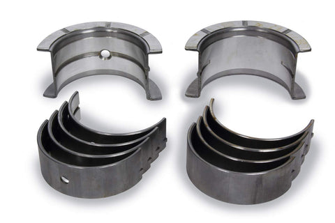 King Main Bearing, HP, 0.010 in Undersize, Extra Oil Clearance, Big Block Chevy, Kit Engine Bearings