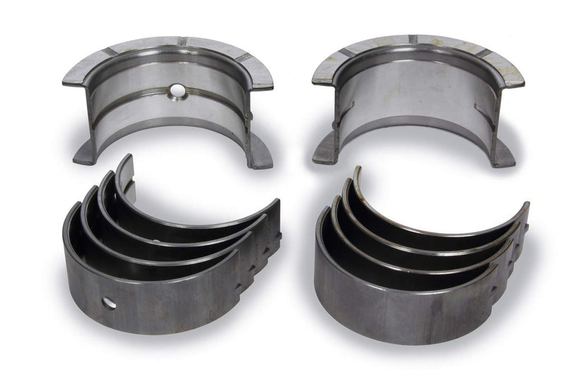 King Main Bearing, HP, 0.010 in Undersize, Extra Oil Clearance, Big Block Chevy, Kit Engine Bearings