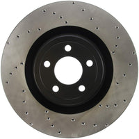 Sport StopTech 128.61116L Cross Drilled Brake Rotor (Front Left), 1 Pack