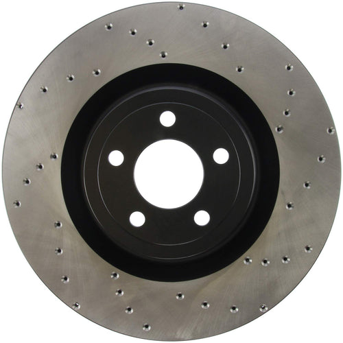 Sport StopTech 128.61116L Cross Drilled Brake Rotor (Front Left), 1 Pack