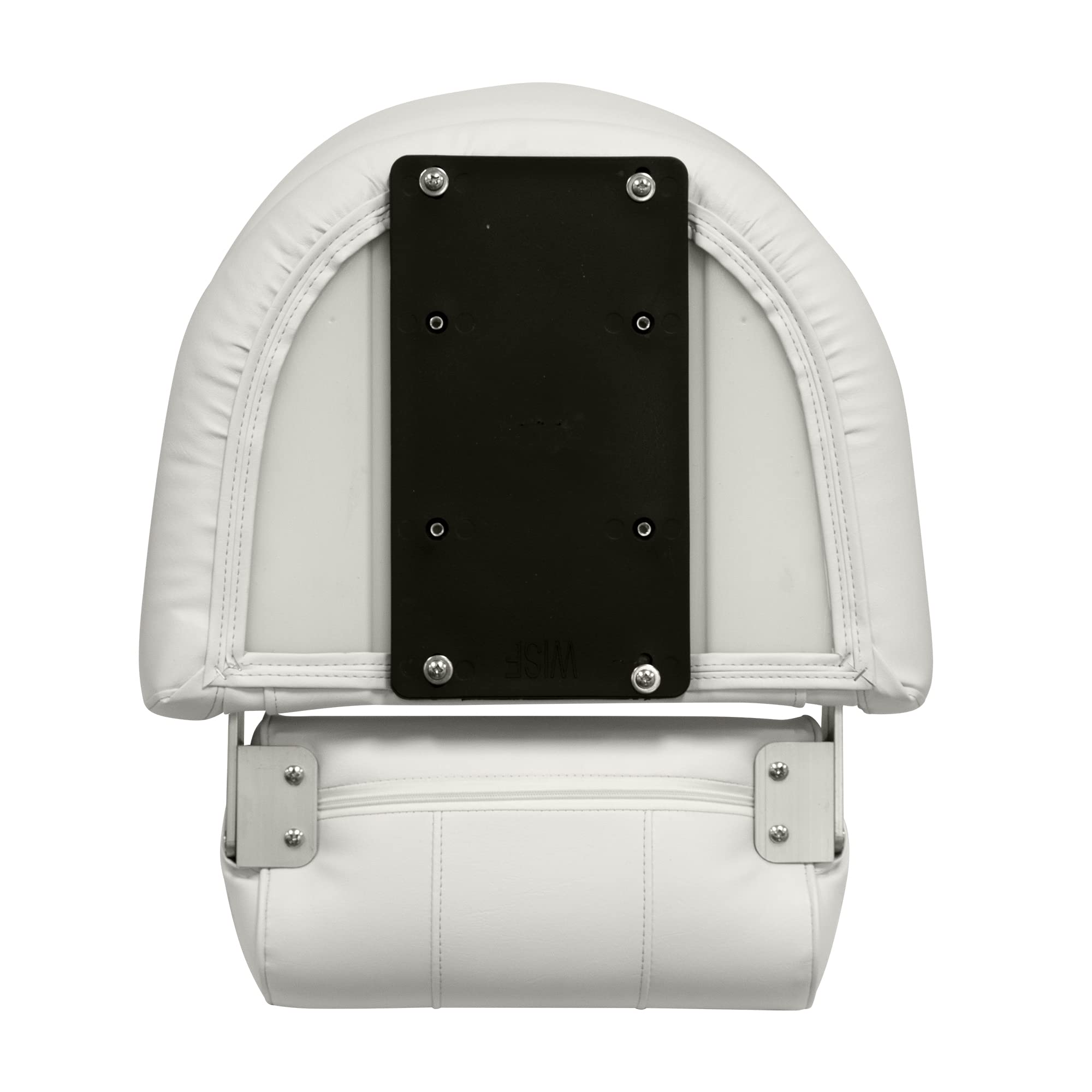 Deluxe Pontoon Series Wise 8WD3315-1009 Bucket Seat with Bolster, White/Red/Charcoal