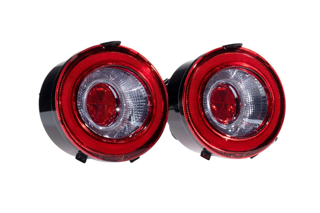 Morimoto XB LED Taillights Chevrolet Corvette Fits 05-13, Plug and Play Taillight Assemblies (Red)