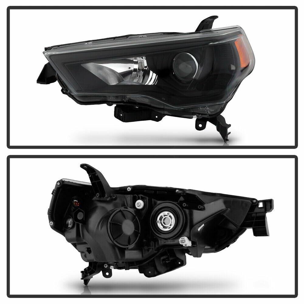 OEM Style Spyder Xtune Headlights (HD-JH-T4R14-AM-BK)
