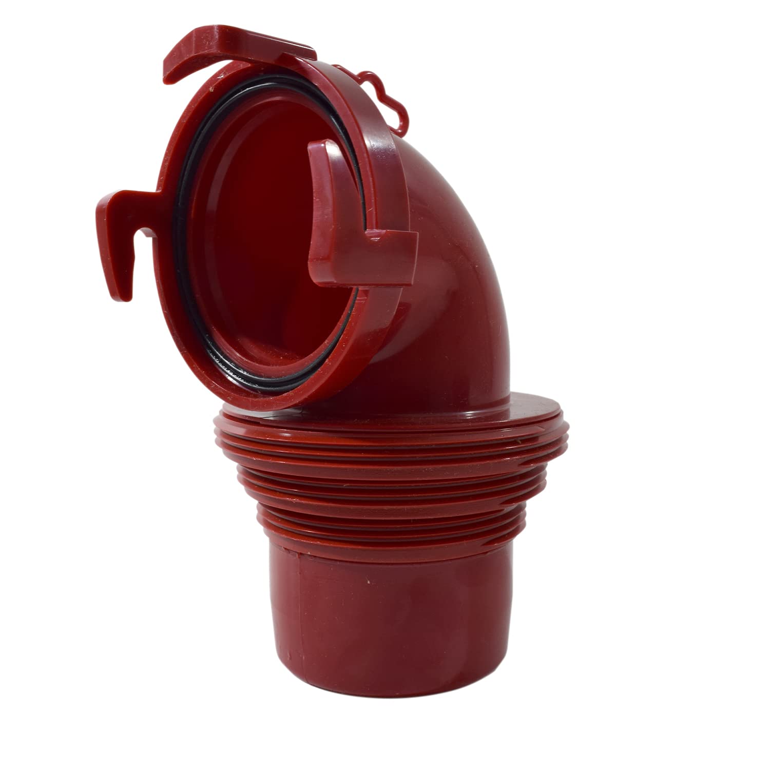 EZ Coupler Valterra F02-3112 90° Bayonet Sewer Fitting, Red
