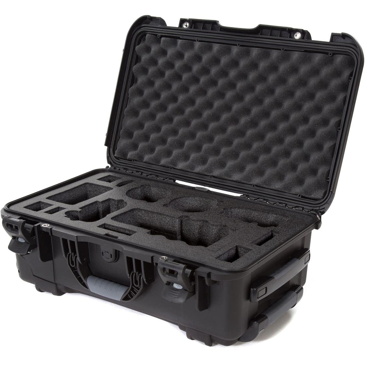 Waterproof Nanuk 935 Carry-On Hard Case with Custom Foam Insert for Sony a7R Size Camera w/Wheels - Black