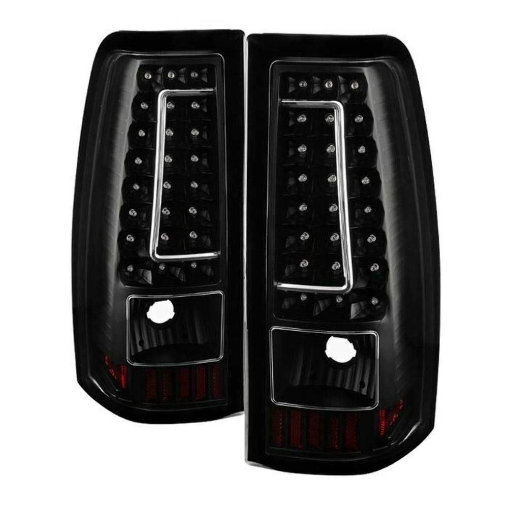 Tail Light Xtune ALT-ON-CS03-G2-LED-BK (Chevy Silverado 1500-2500-3500 03-06 ( Does Not Fit Stepside ) - C-Shape LEDs - Black)