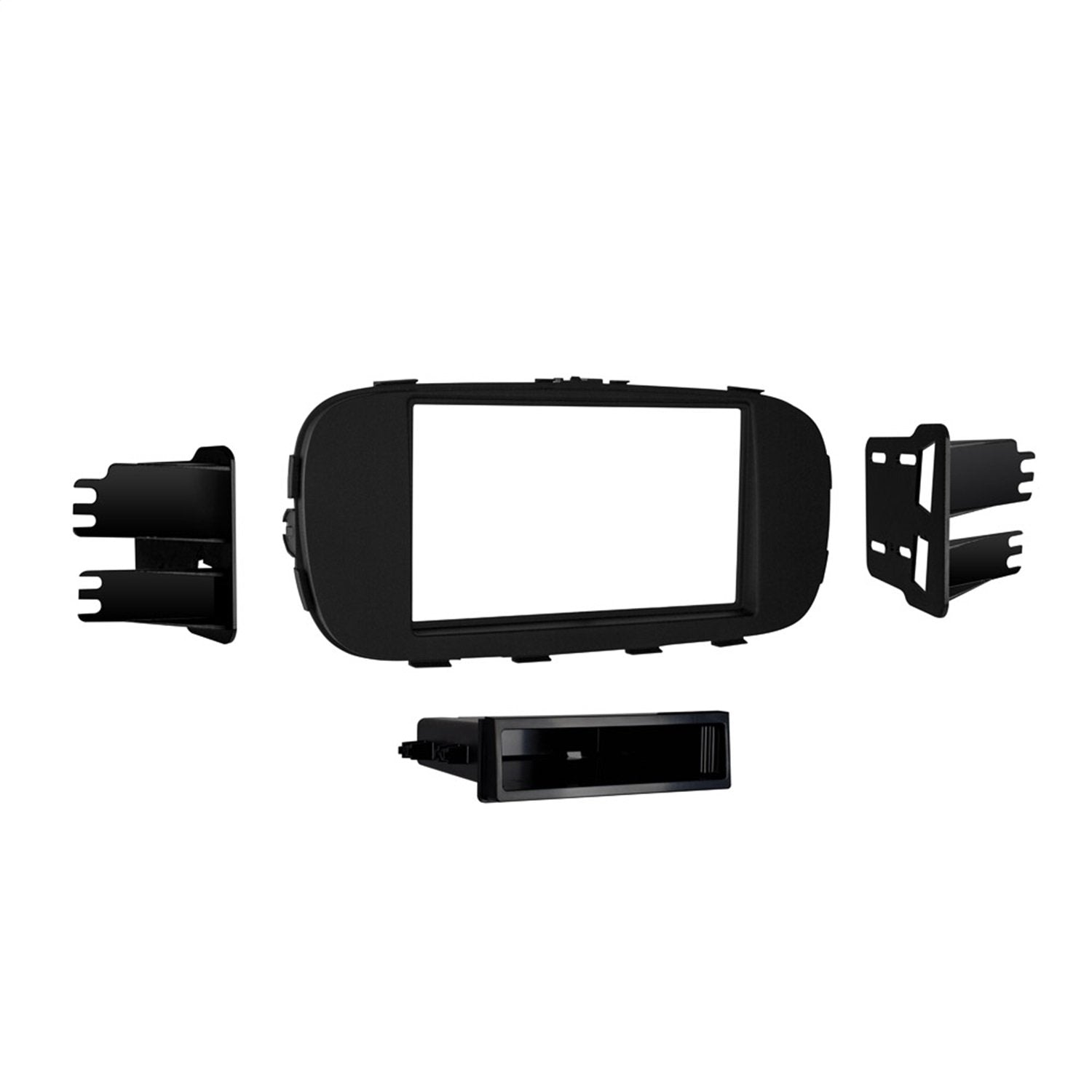 Metra Single DIN Dash Kit 99-7360B for Select 2014 and Kia Soul Vehicles (Black)