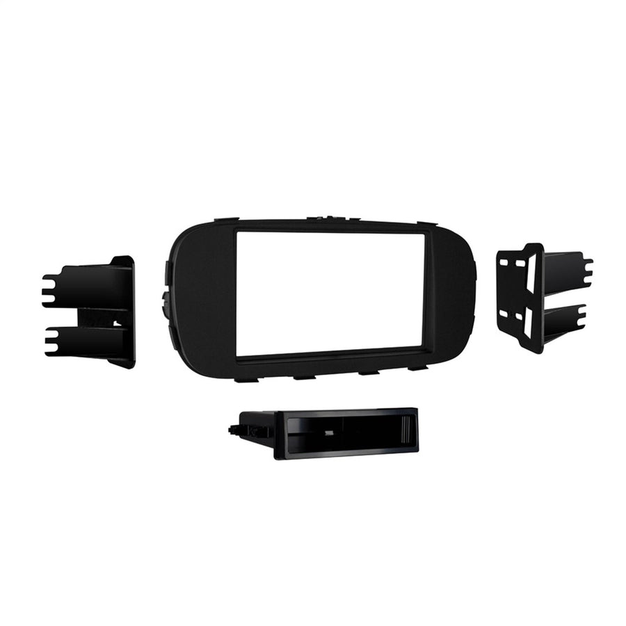 Metra Single DIN Dash Kit 99-7360B for Select 2014 and Kia Soul Vehicles (Black)