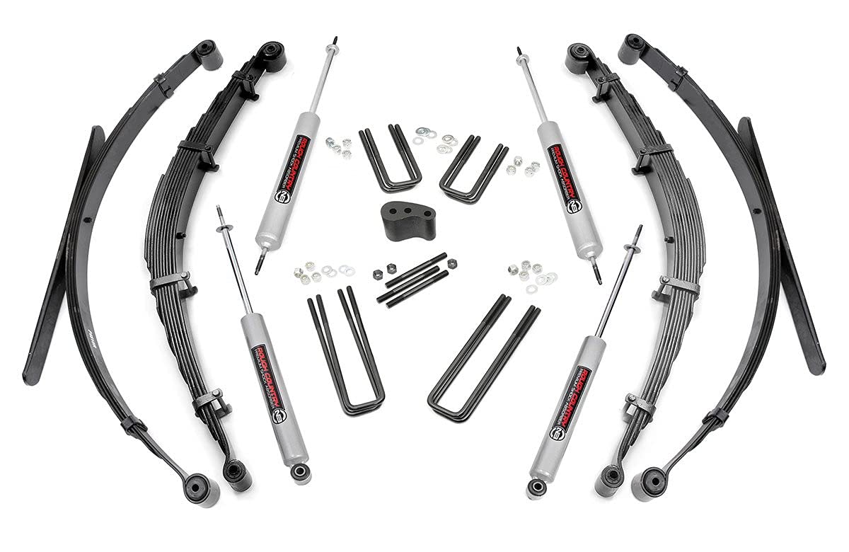 4" Rough Country Suspension Lift Kit for 1977-1979 Ford F-250 4WD - 505.20