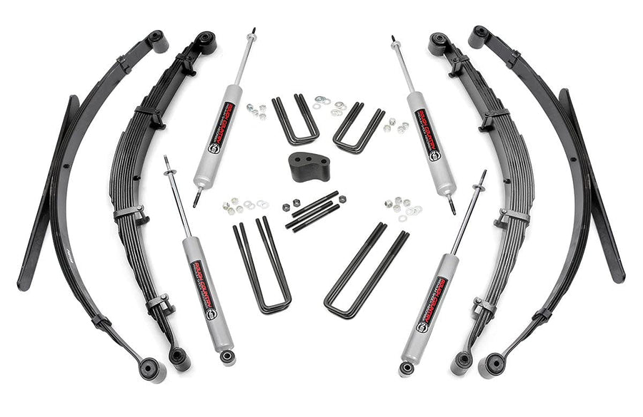 4" Rough Country Suspension Lift Kit for 1977-1979 Ford F-250 4WD - 505.20