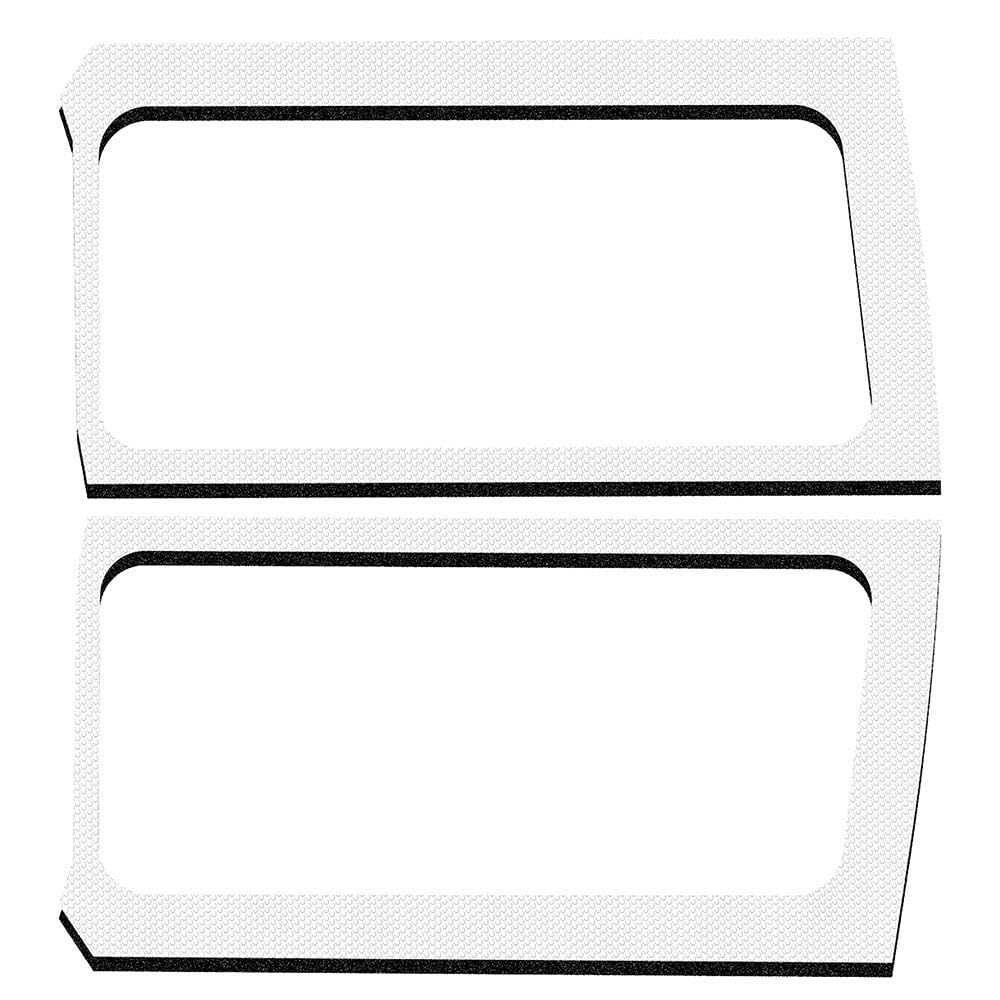 Design Engineering 50270 Boom Mat White Sound Deadening Rear Side Window Only Compatible with 2-Door Jeep Wrangler JL (2018-up)