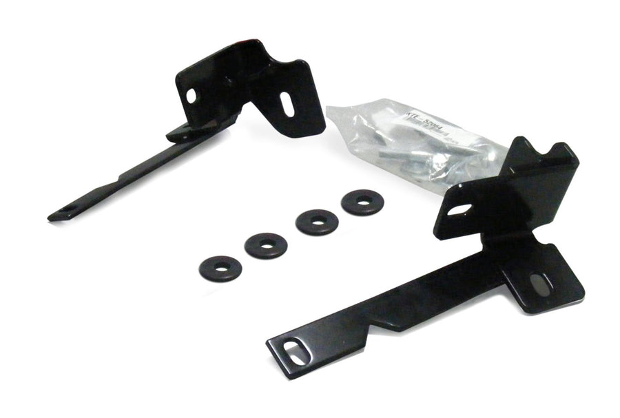 Mounting Bracket Kit Go Rhino for RC2 Bull Bar | Mild Steel, Textured Black | 55545 | Fits 2016-2023 Toyota Tacoma (Excludes Dynamic Laser Cruise Control/Toyota Safety Sense/TRD)
