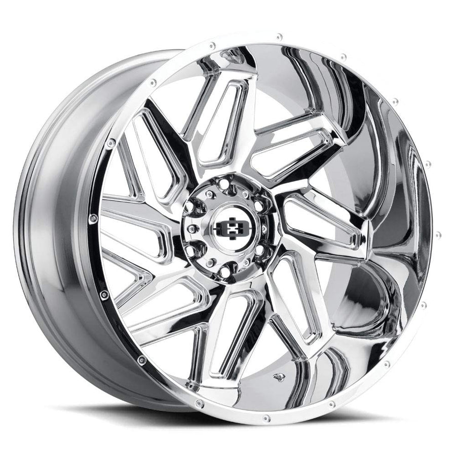 Off-Road Vision Spyder Custom Wheel - Series 361 - Satin Black - 20" x 9", 10 Offset, 5x127 Bolt Pattern, 78.1mm Hub