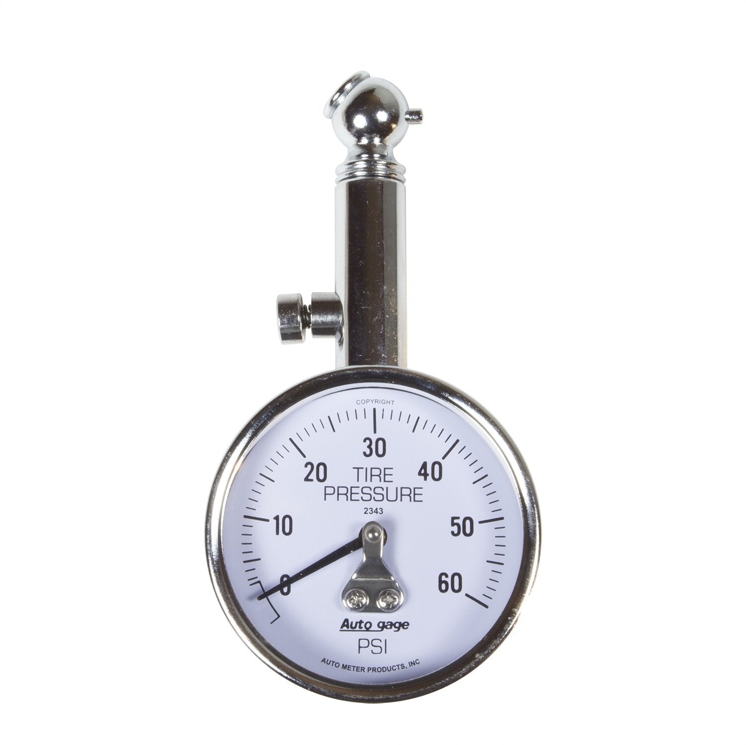 Auto Meter Autogage 2343 Mechanical Tire Pressure Gauge