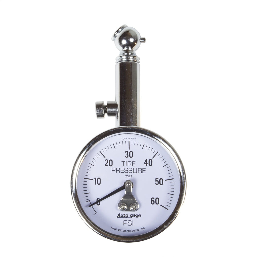 Auto Meter Autogage 2343 Mechanical Tire Pressure Gauge
