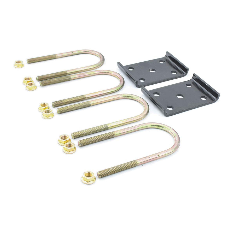 Lippert Axle Mounting Kit Replacement with 3" Tube and U-Bolt Design for RV Travel Trailer Suspension Systems, Exact-Match Component - 297429