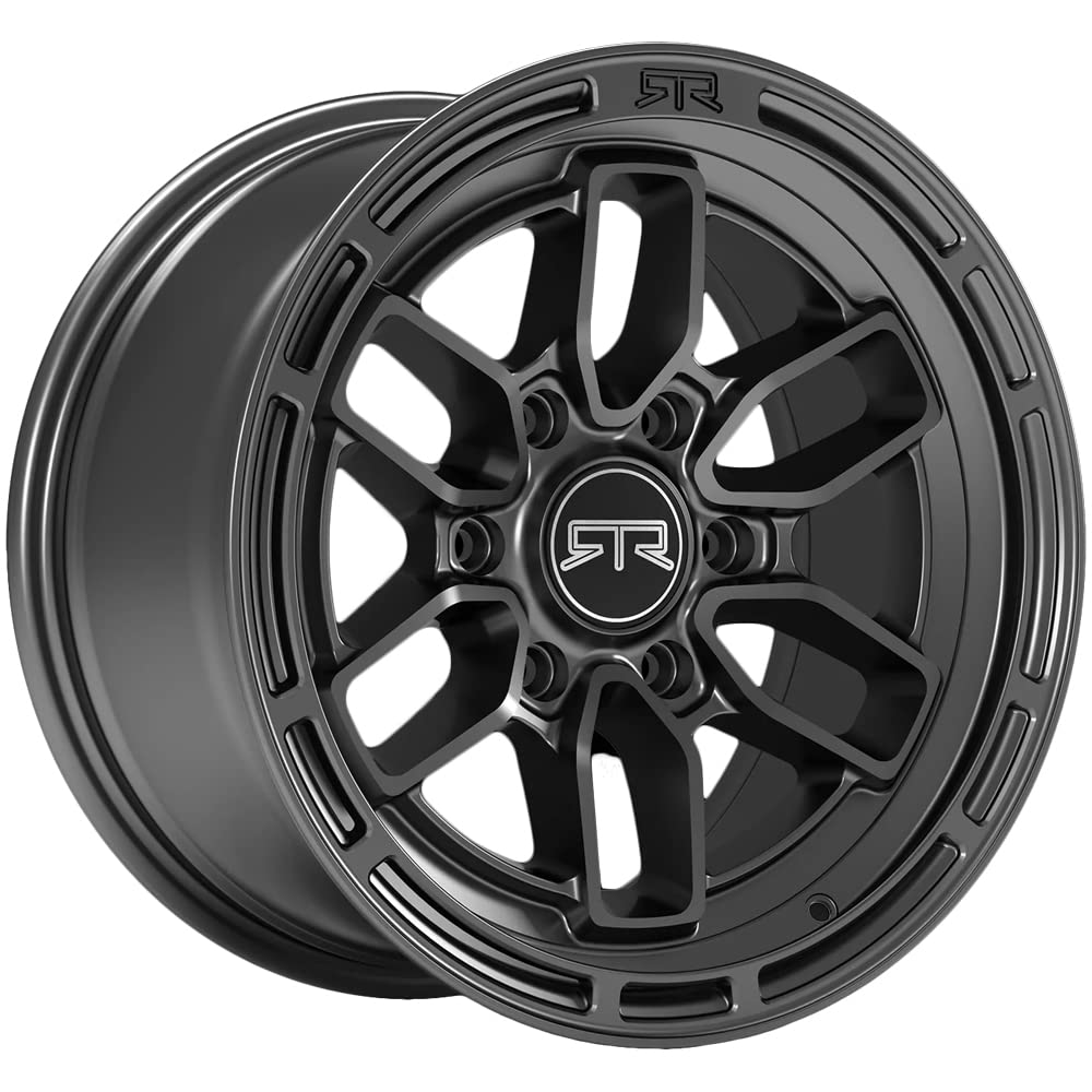 RTR EVO 6 Satin Charcoal Wheel with Aluminum Bronco/Ranger (18 x 9. inches /6 x, 0 mm Offset)