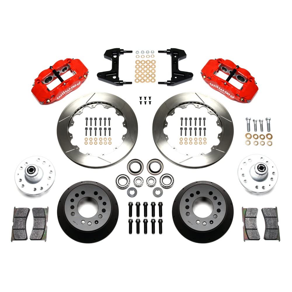 Front Hub Kit FNSL6R, 12.88", Red