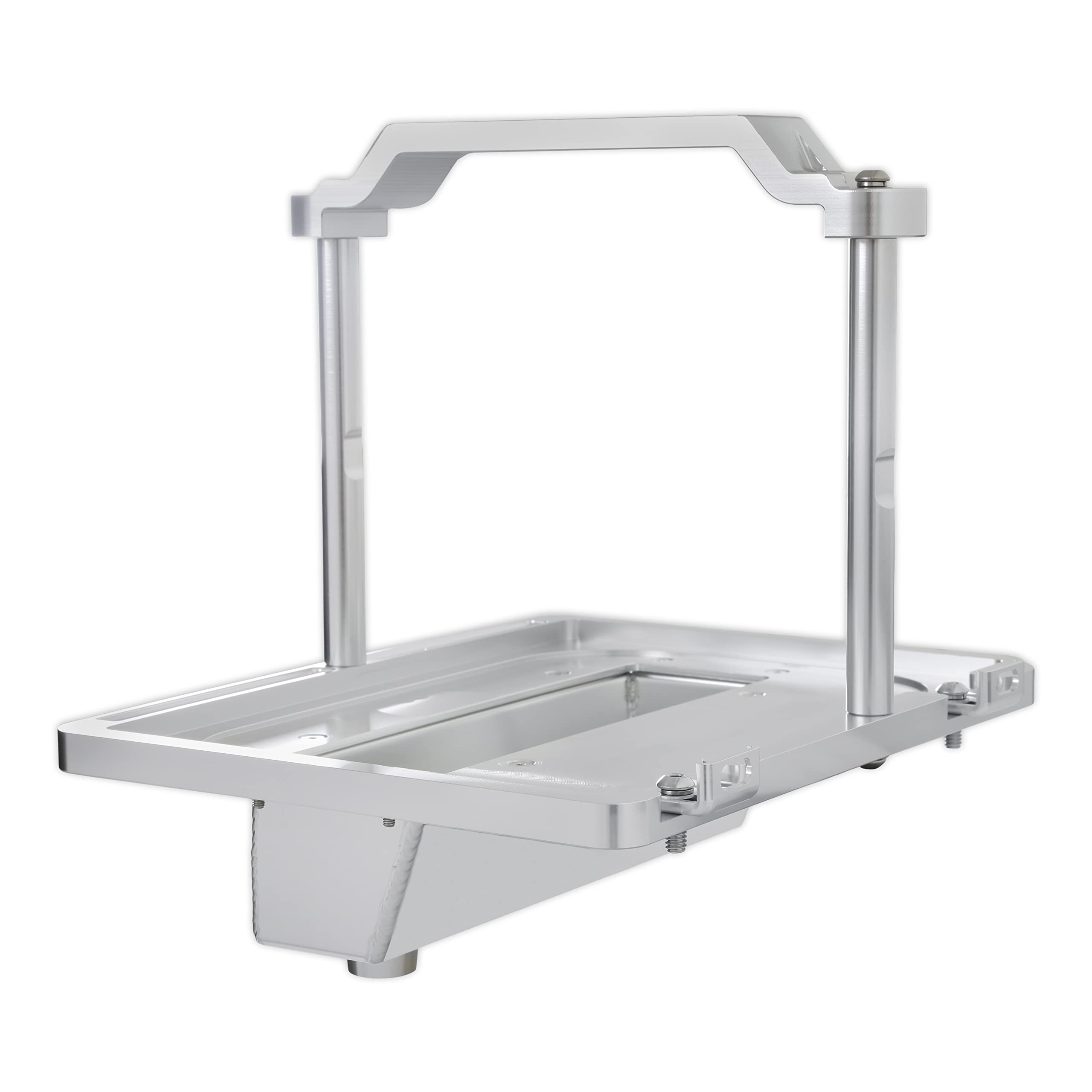 Billet Aluminum Battery Tray Kit Scott Drake E7ZZ-10732-BL