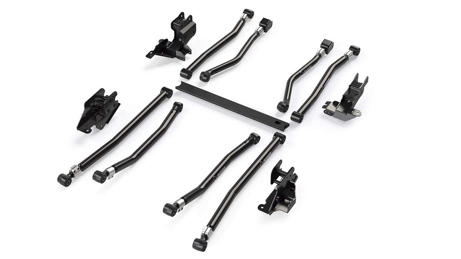Alpine Long Control Arm & Bracket Kit – JL 2dr: 8-Arm Adjustable (3-6” Lift)
