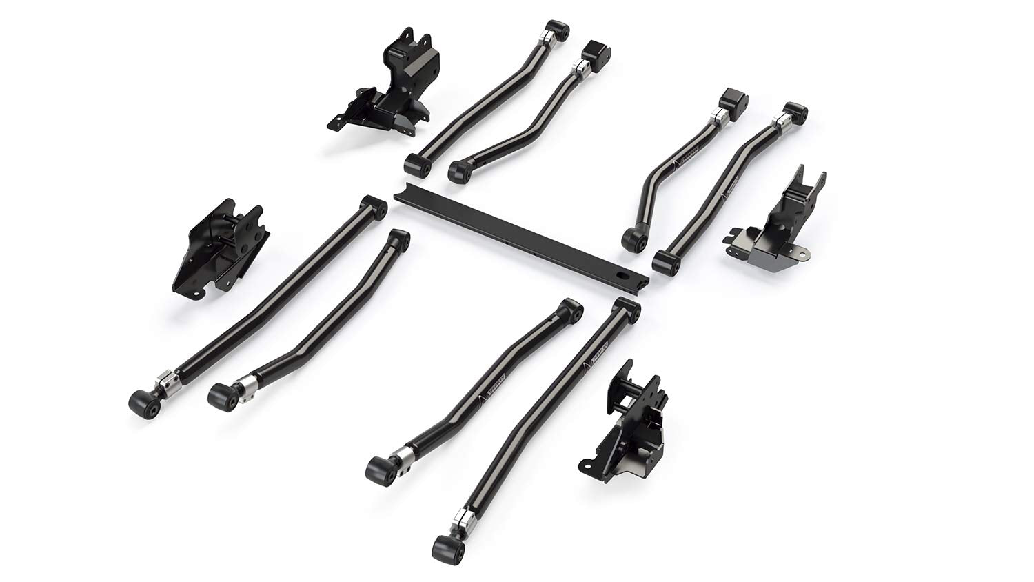 Alpine Long Control Arm & Bracket Kit – JL 2dr: 8-Arm Adjustable (3-6” Lift)