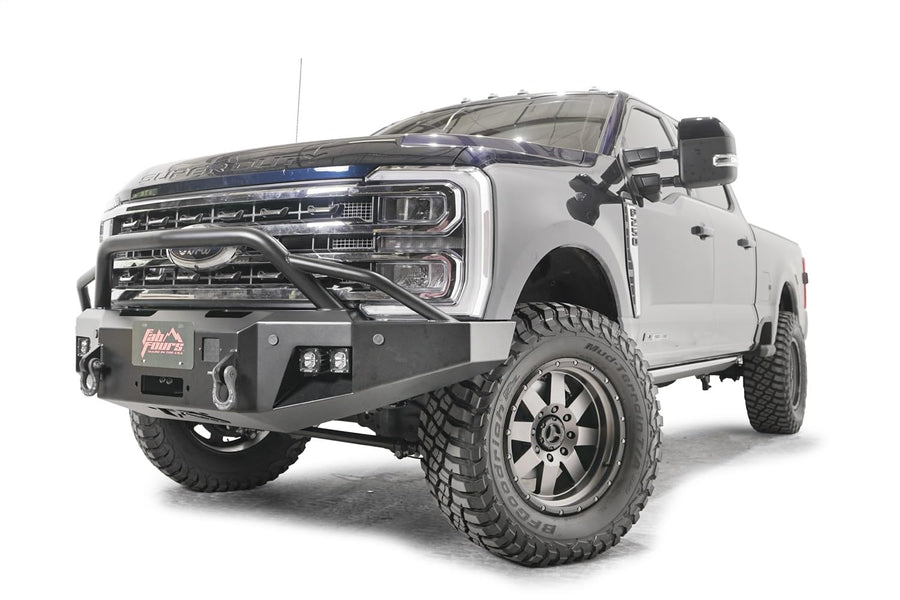 2023 Ford Super Duty Fab Fours Winch Bumper W