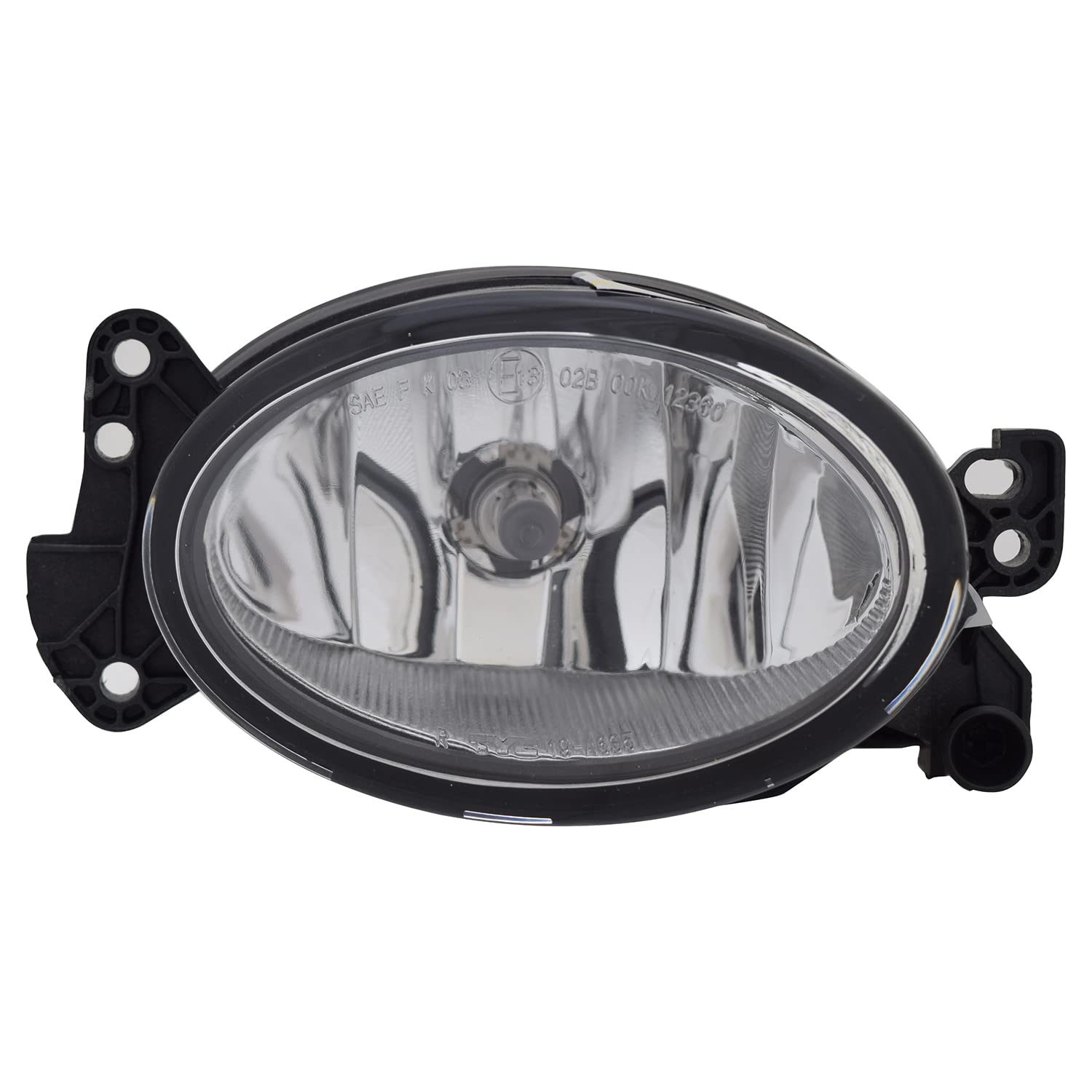 Right TYC Fog Light Assembly Compatible with 2008-2011 Mercedes Benz C-Class
