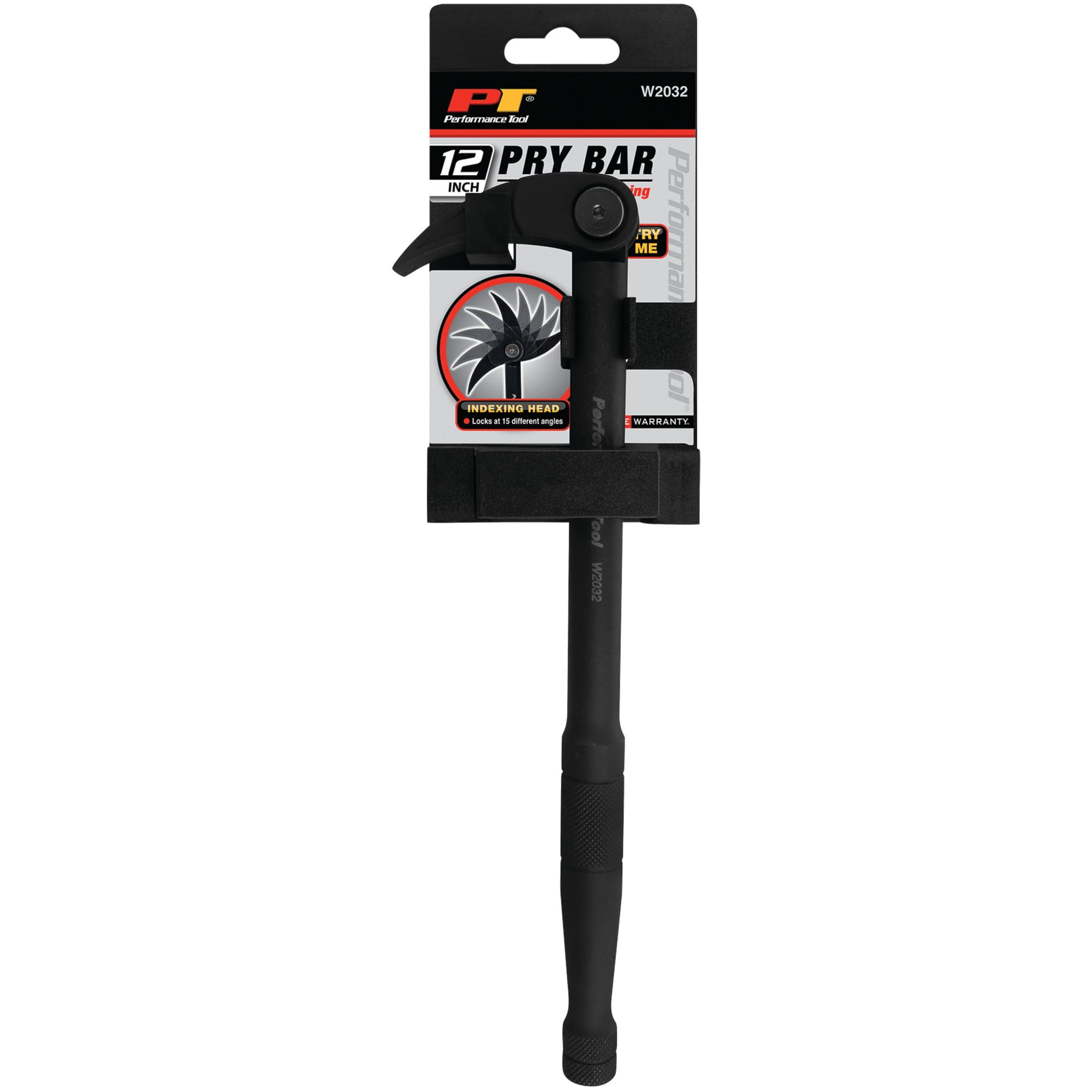 12-Inch Performance Tool W2032 Indexing Pry Bar