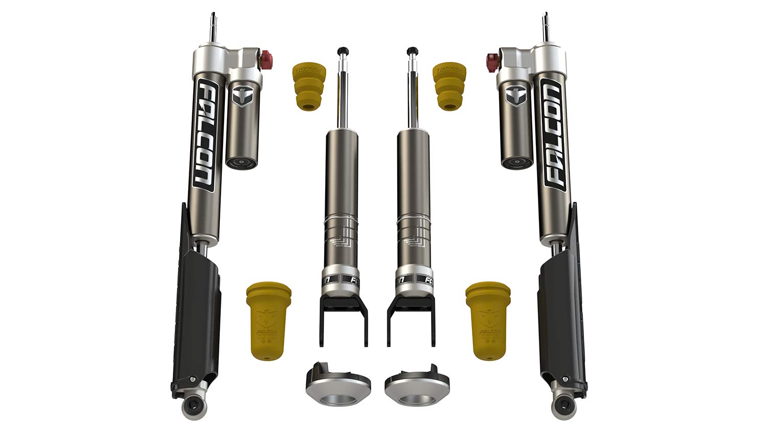 2.25” / 1.25” Sport Tow/Haul Shock Leveling System: 2019+ Ram 1500 / Rebel