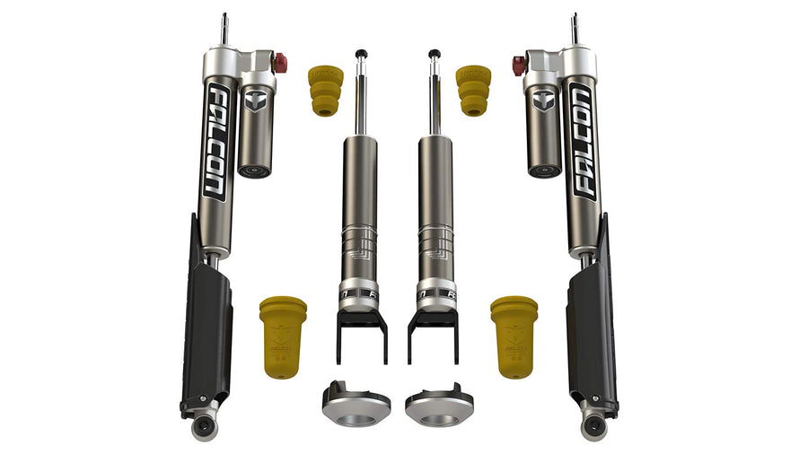 2.25” / 1.25” Sport Tow/Haul Shock Leveling System: 2019+ Ram 1500 / Rebel