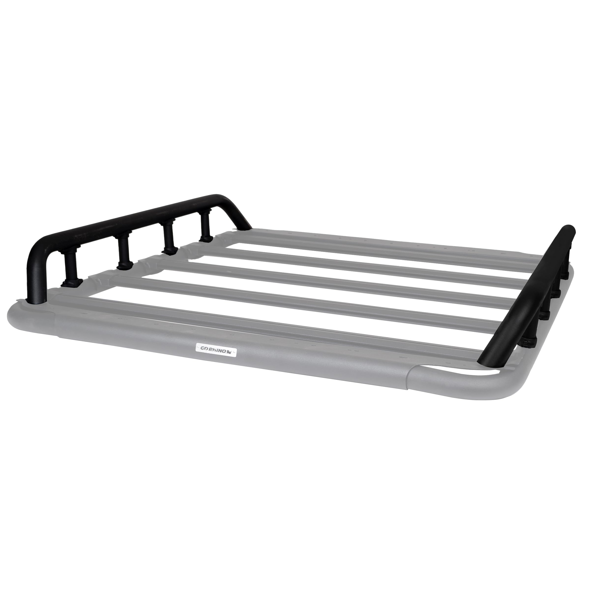Go Rhino Dual Rail Kit SRM500 | Aluminum, Textured Black | 5935051T | Fits Go Rhino 55" SRM500 Roof Racks