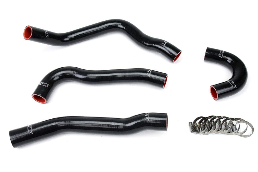 Black HPS 57-1043-BLK Silicone Radiator Coolant Hose Kit