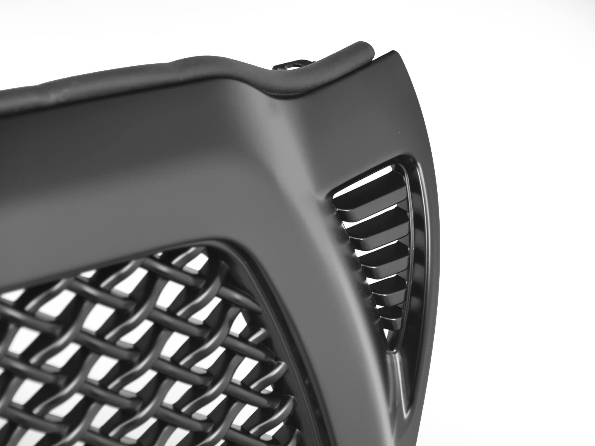 7165564 Armordillo USA Mesh Front Hood Grille - Matte Black Fits 2005-2011 Toyota Tacoma