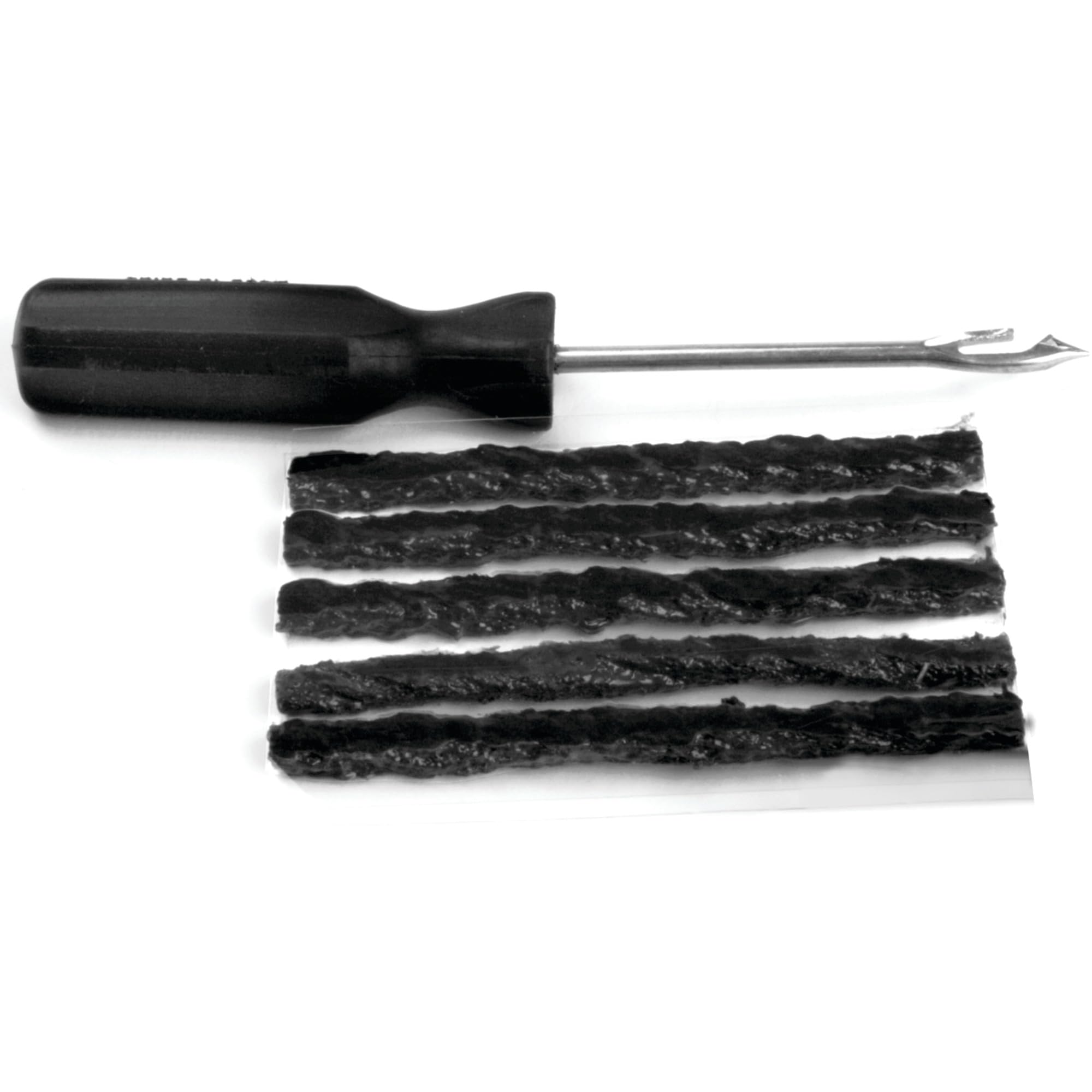 Tire Repair Kit Performance Tool 60201 for Tubeless Tires - Includes Inserting Needle and Repair Plugs for All Radial and Bias Ply Tires