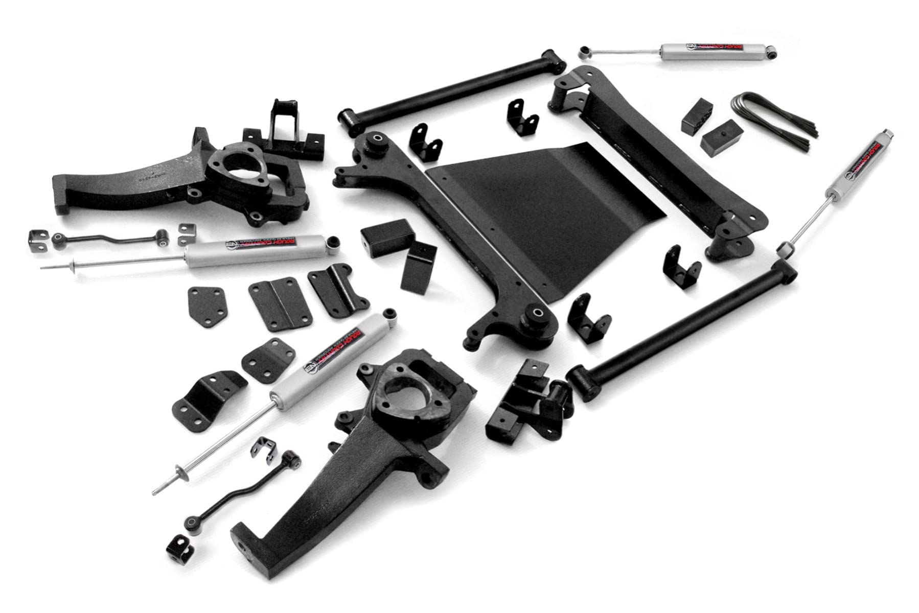 4" Suspension Lift Kit Rough Country for 2002-2005 Dodge Ram 1500 4WD - 380.20