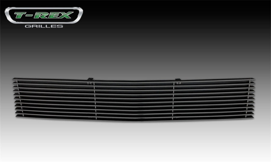 2004-2007 Armada T-Rex Grilles, 04-14 Titan Billet Bumper Grille, Black, 1 Pc, Bolt-On - PN #25780B
