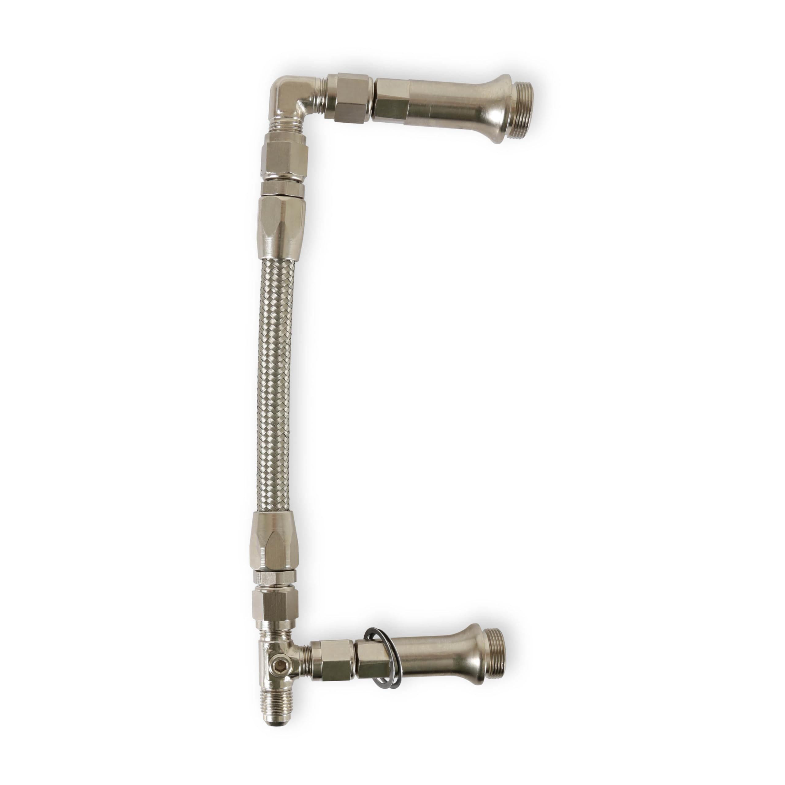 34-6000SSQFT Quick Fuel SS Fuel Line #6AN Silver