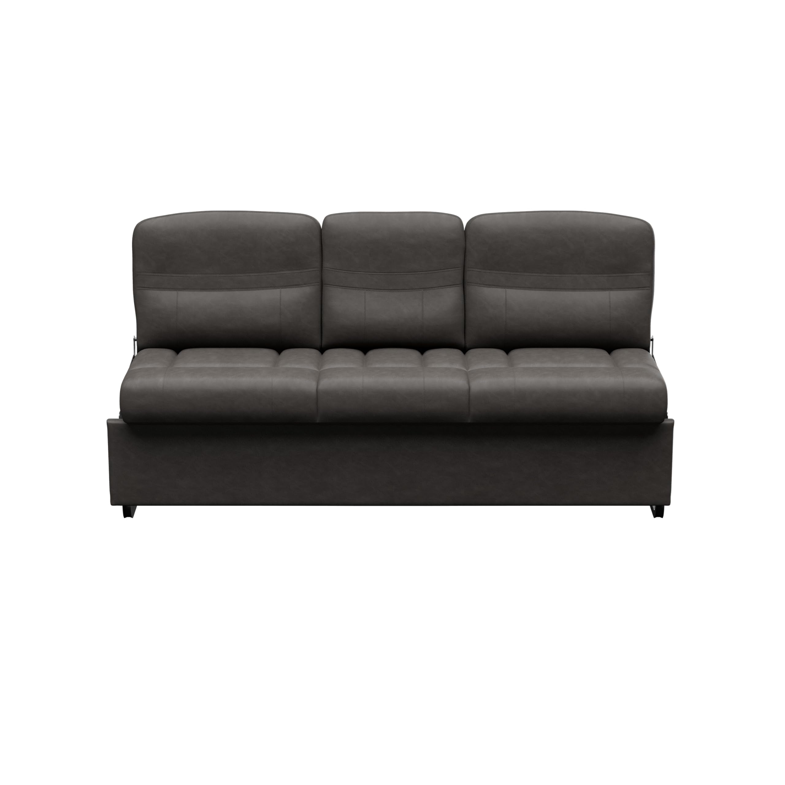 68" Thomas Payne Signature McCoy RV Jackknife Sleeper Sofa with Matching Kickboard, Easy Transition, High-Density Foam Cushioning, Fold-Down Center, Dual Cupholders - 2024044398