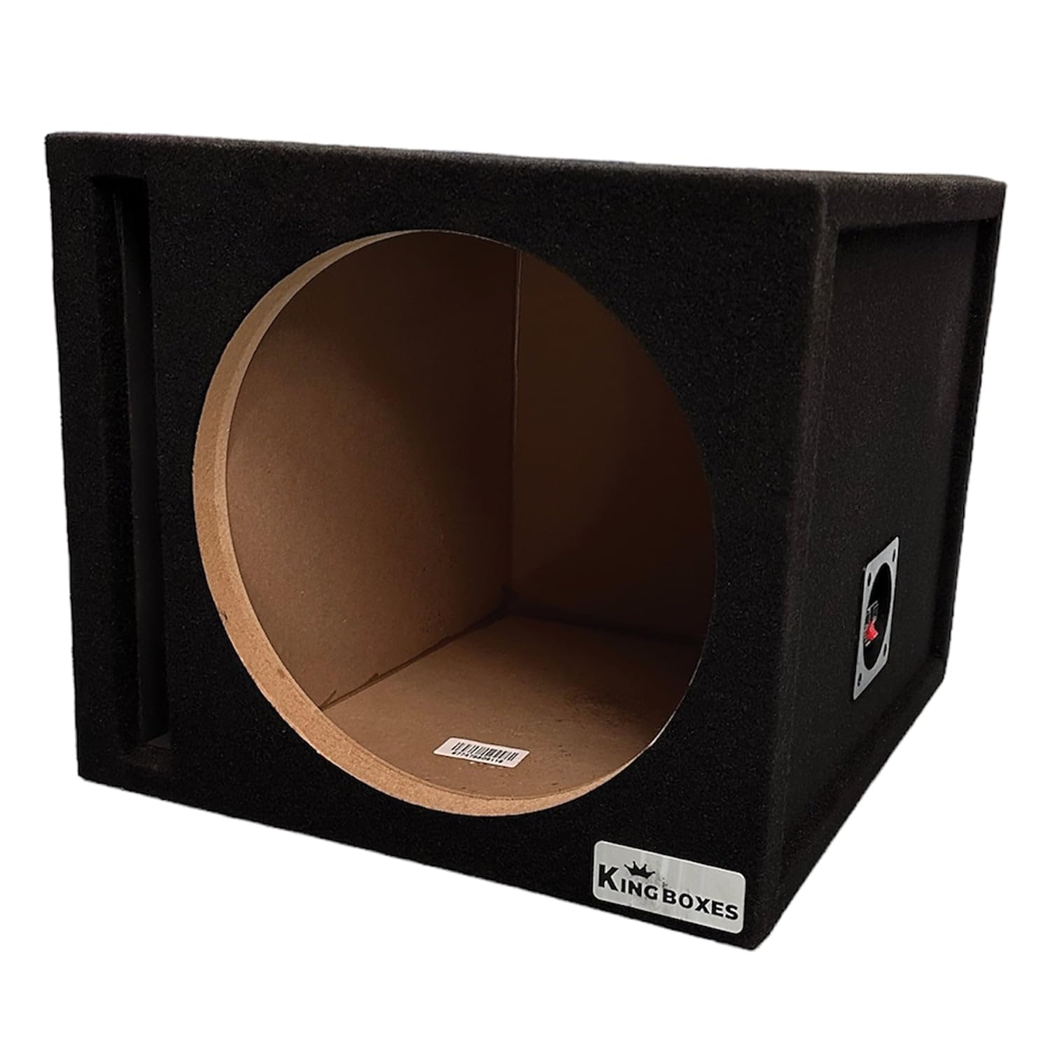 Universal Carpeted King Boxes Subwoofer Box, 12" Single Ported, S12V - Open Box