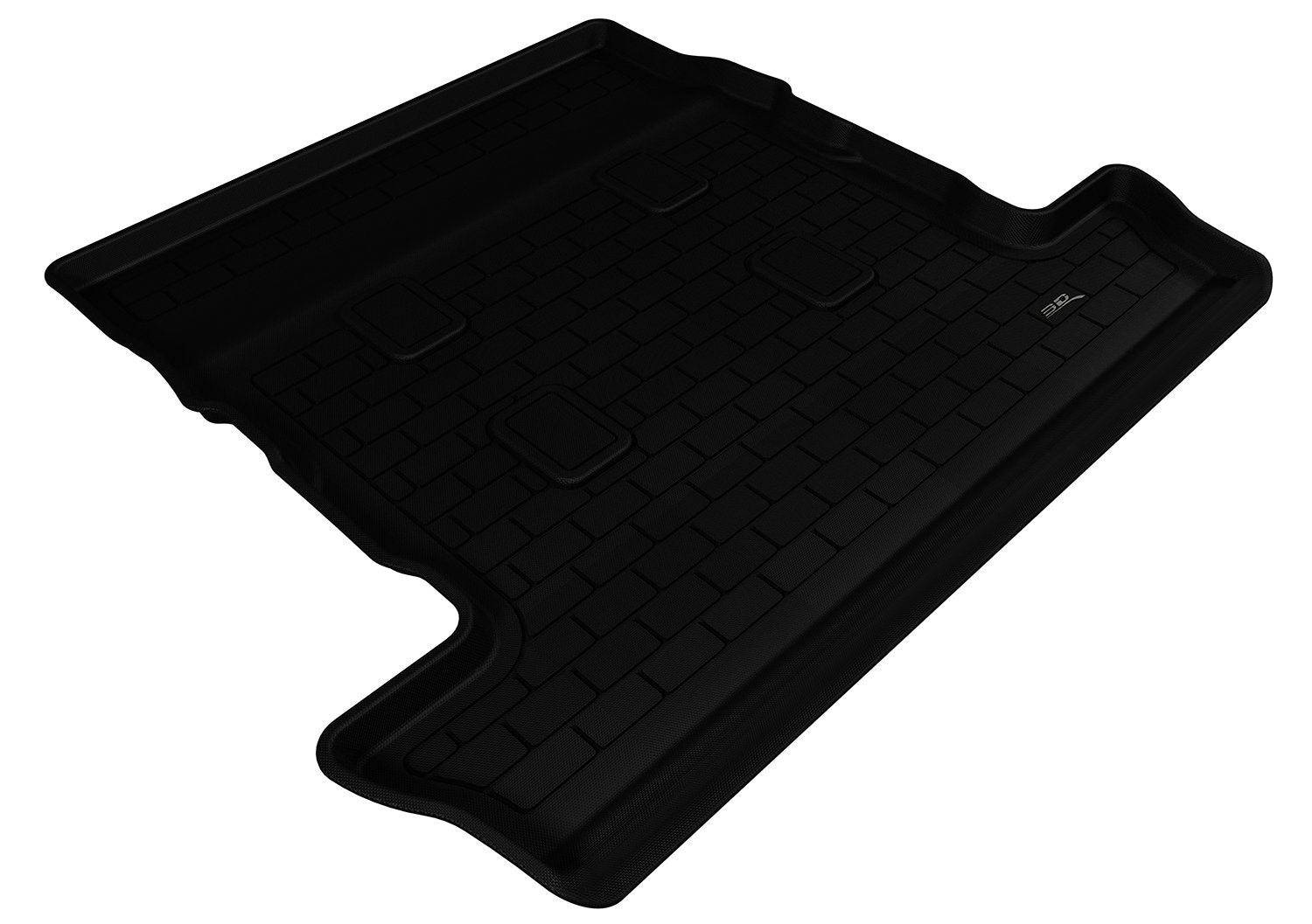Kagu Cargo Liner (Black) 3D MAXpider Compatible with Lexus LX570 2008-2021 - Cargo Liner