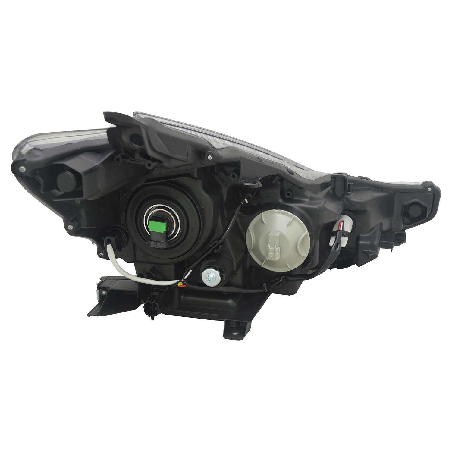 Left TYC Headlight Assembly Compatible with 2015-2018 Toyota Prius V