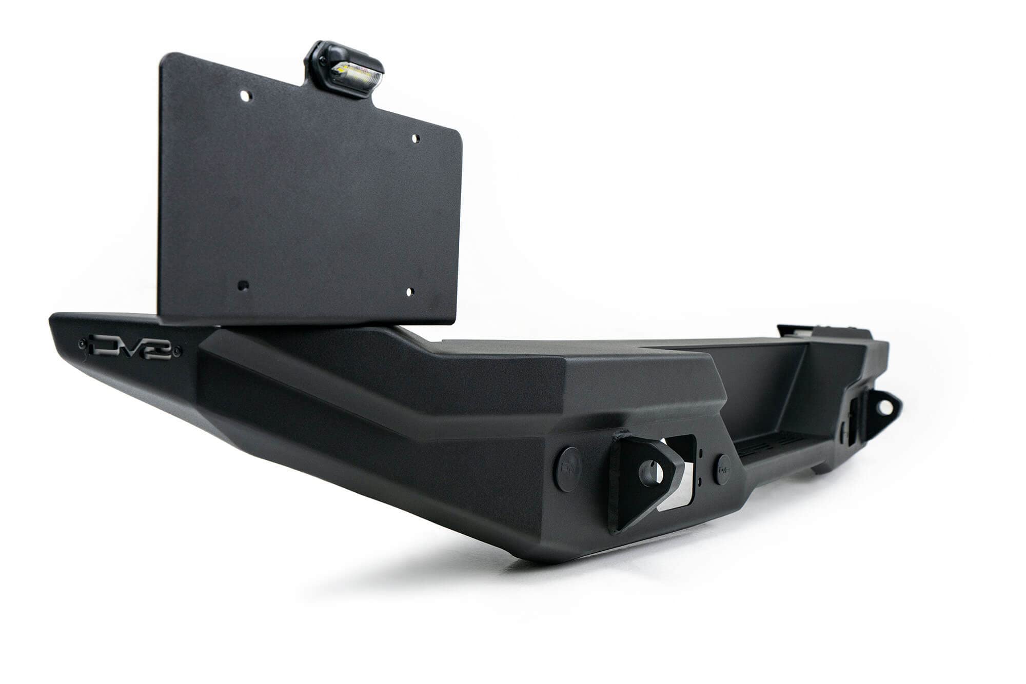 FS-15 Series DV8 Offroad Rear Bumper Compatible with 2021-2025 Ford Bronco | High Clearance | Fits Up to 37" Tires | Retains OEM Backup Sensors | Pod Light Mounts | Dual Clevis Mount